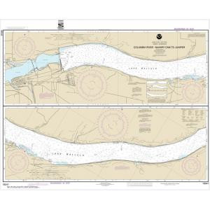 NOAA Chart - Columbia River-McNary Dam to Juniper - 18541