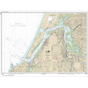 NOAA Chart - Coos Bay - 18587