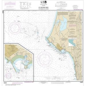 NOAA Chart - St. George Reef and Crescent City Harbor; Crescent City Harbor - 18603
