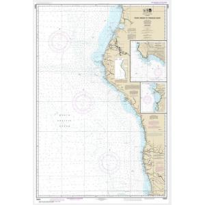 NOAA Chart - Point Arena to Trinidad Head; Rockport Landing; Shelter Cove - 18620