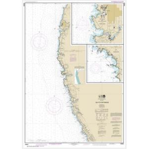 NOAA Chart - Elk to Fort Bragg; Fort Bragg and Noyo Anchorage; Elk - 18626