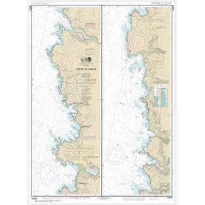 NOAA Chart - Albion to Caspar - 18628