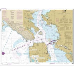 NOAA Chart - Entrance to San Francisco Bay - 18649
