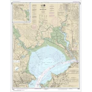 NOAA Chart - San Pablo Bay - 18654