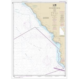 NOAA Chart - Point Conception to Point Sur - 18700