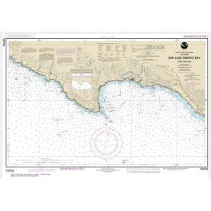 NOAA Chart - San Luis Obispo Bay, Port San Luis - 18704