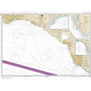 NOAA Chart - Port Hueneme to Santa Barbara; Santa Barbara; Channel Islands Harbor and Port Hueneme; Ventura - 18725
