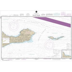 NOAA Chart - Anacapa Passage; Prisoners Harbor - 18729