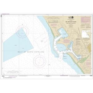 NOAA Chart - Del Mar Boat Basin - 18758