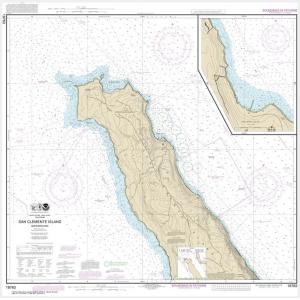 NOAA Chart - San Clemente lsland northern part; Wison Cove - 18763