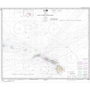 NOAA Chart - Hawaii to French Frigate Shoals - 19007