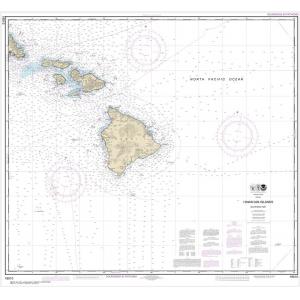 NOAA Chart - Hawaiian Islands southern part - 19010