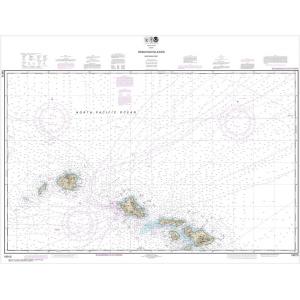 NOAA Chart - Hawaiian Islands northern part - 19013