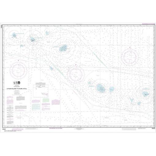 NOAA Chart - Laysan Island to Kure Atoll - 19022