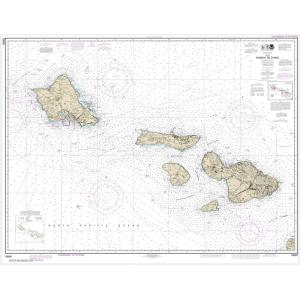 NOAA Chart - Hawaii to Oahu - 19340