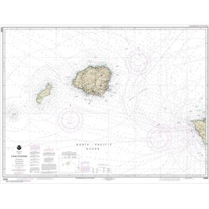 NOAA Chart - Oahu to Niihau - 19380