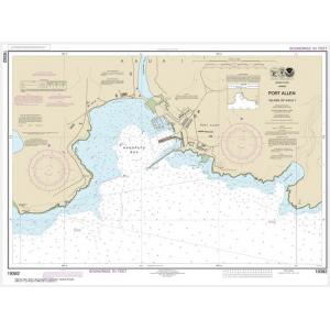 NOAA Chart - Port Allen Island of Kauai - 19382