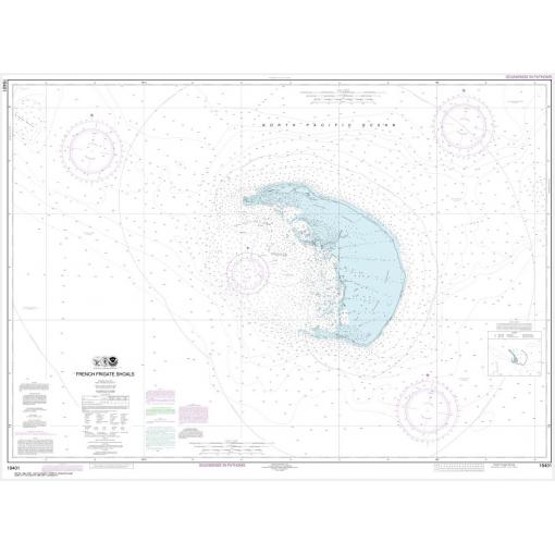 NOAA Chart - French Frigate Shoals - 19401