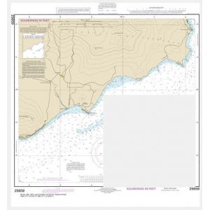 NOAA Chart - Puerto Maunabo - 25659