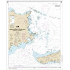 NOAA Chart - Pasaje de San Juan to Puerto de Humacao and Western Part of lsla de Vieques - 25663