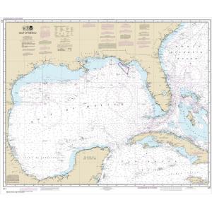 NOAA Chart - Gulf of Mexico - 411