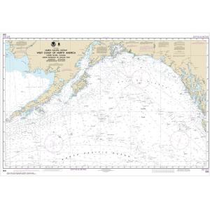 NOAA Chart - West Coast Of North America Dixon Ent To Unimak Pass - 500