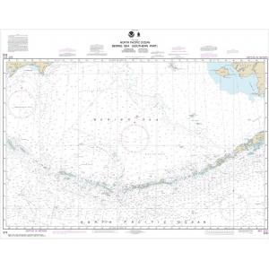 NOAA Chart - Bering Sea Southern Part - 513
