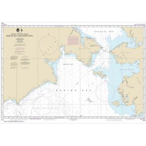 NOAA Chart - Bering Sea Northern Part - 514
