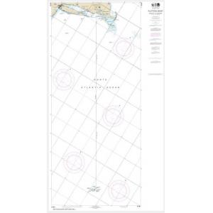NOAA Chart - Newport, Rhode Island to Bermuda (Plotting Sheet) - 5161