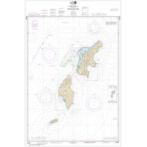 NOAA Chart - Commonwealth of the Northern Mariana Islands Saipan and Tinian - 81067