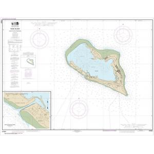 NOAA Chart - Wake Island; Wake Island Boat Basin - 81664