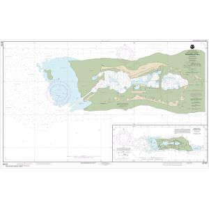 NOAA Chart - Palmyra Atoll; Approaches to Palmyra Atoll - 83157