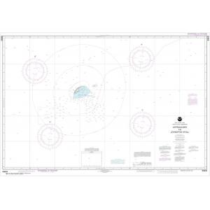 NOAA Chart - United States Possession Approaches to Johnston Atoll - 83633
