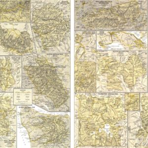 National Parks Inset Maps - Published 1958 by National Geographic