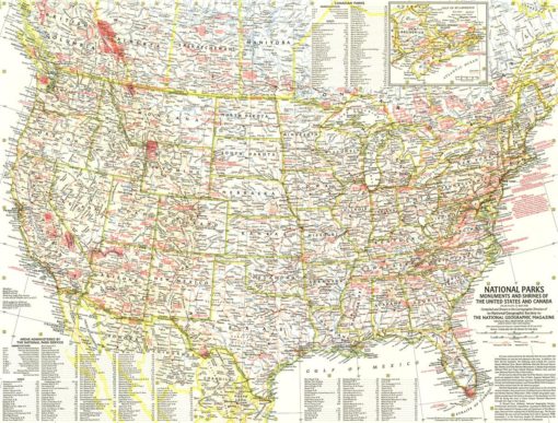 National Parks - Published 1958 by National Geographic