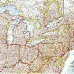 Northeastern United States - Published 1959 by National Geographic