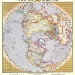 Northern Hemisphere - Published 1946 by National Geographic