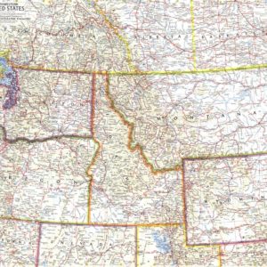 Northwestern United States - Published 1960 by National Geographic