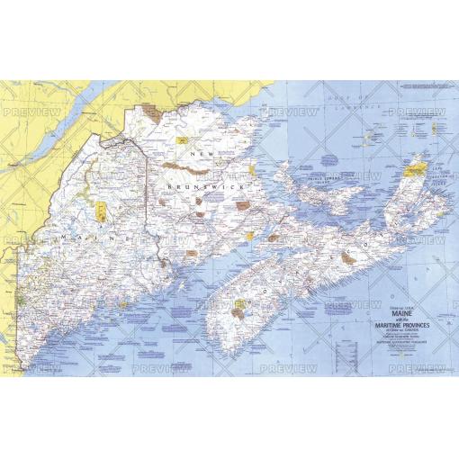 Close-up USA, Maine - Published 1975 by National Geographic