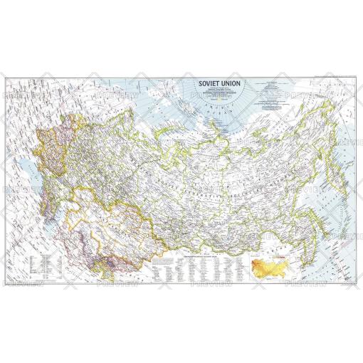 Soviet Union - Published 1990 by National Geographic