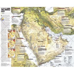 Middle East, States in Turmoil - Published 1991 by National Geographic