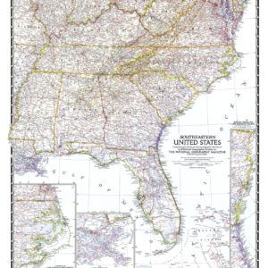 Southeastern United States - Published 1947 by National Geographic