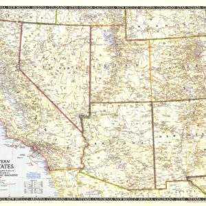 Southwestern United States - Published 1948 by National Geographic