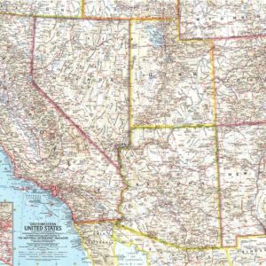 Southwestern United States - Published 1959 by National Geographic