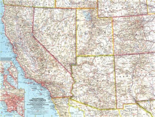 Southwestern United States - Published 1959 by National Geographic