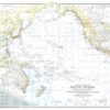 Theater of War in the Pacific Ocean - Published 1942 by National Geographic