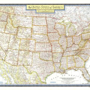 United States of America - Published 1951 by National Geographic