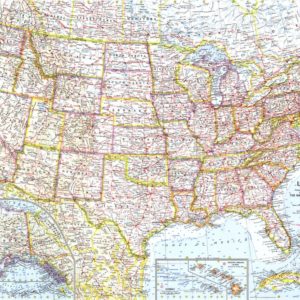 United States of America - Published 1961 by National Geographic