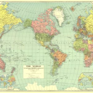 World - Published 1932 by National Geographic