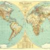 World - Published 1935 by National Geographic